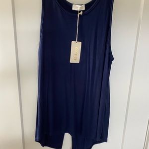 Navy tank top